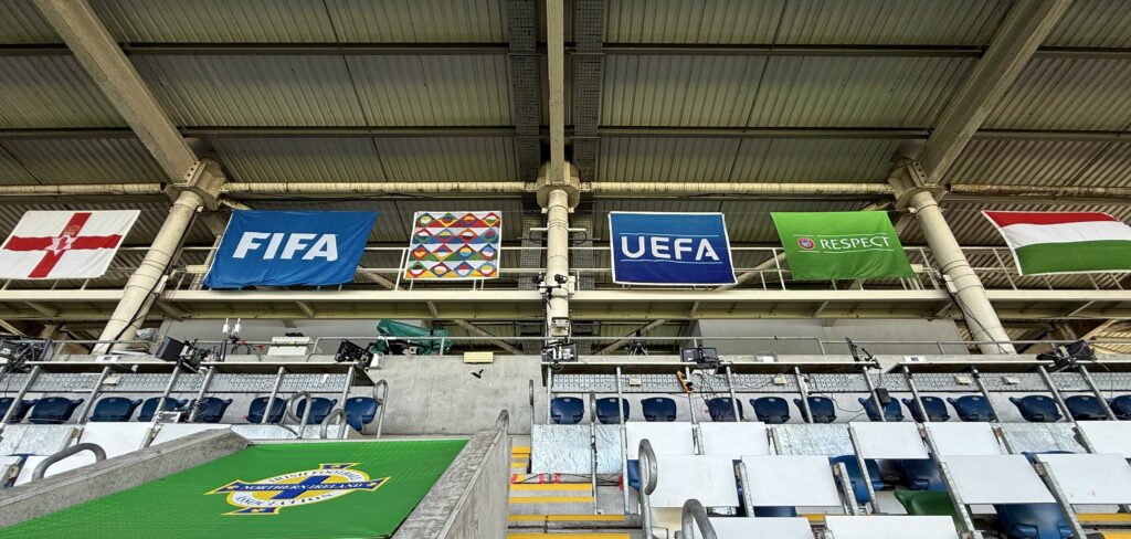 Northern Ireland Hungary Nations League match at Windsor Park