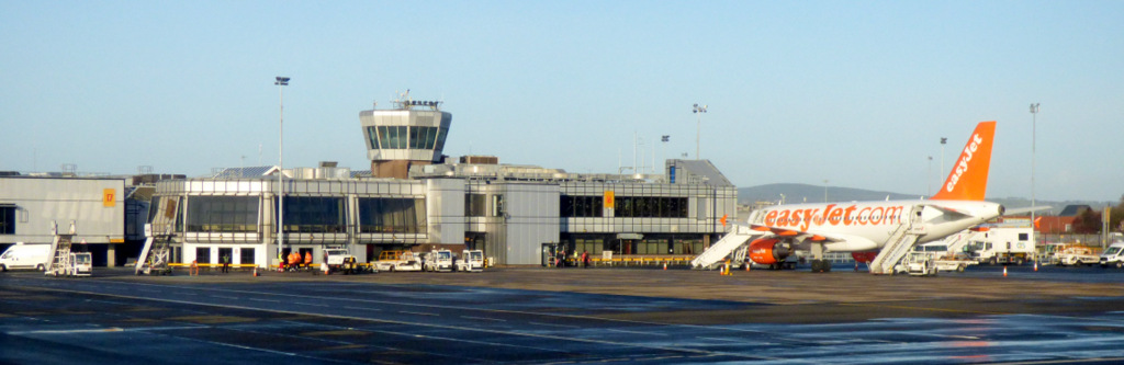 EasyJet aircraft at Belfast International Airport