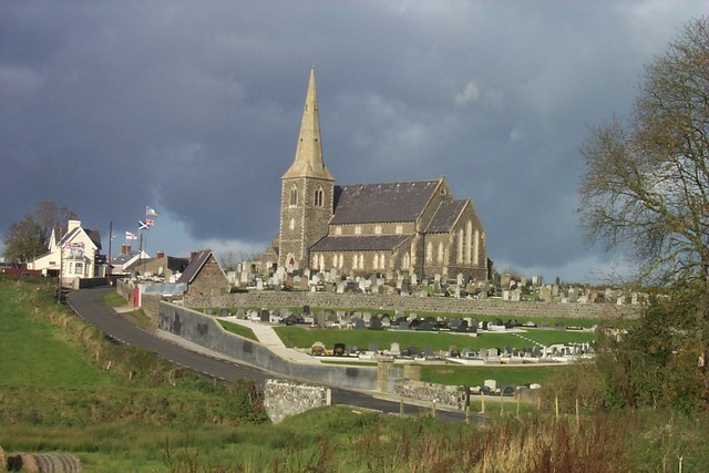 Drumcree Church Portadown ahead of Drumcree parade