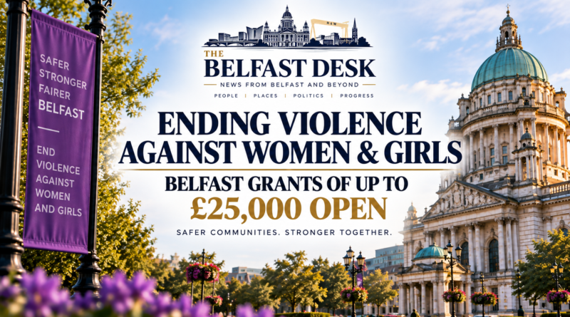 Belfast funding to end violence against women and girls