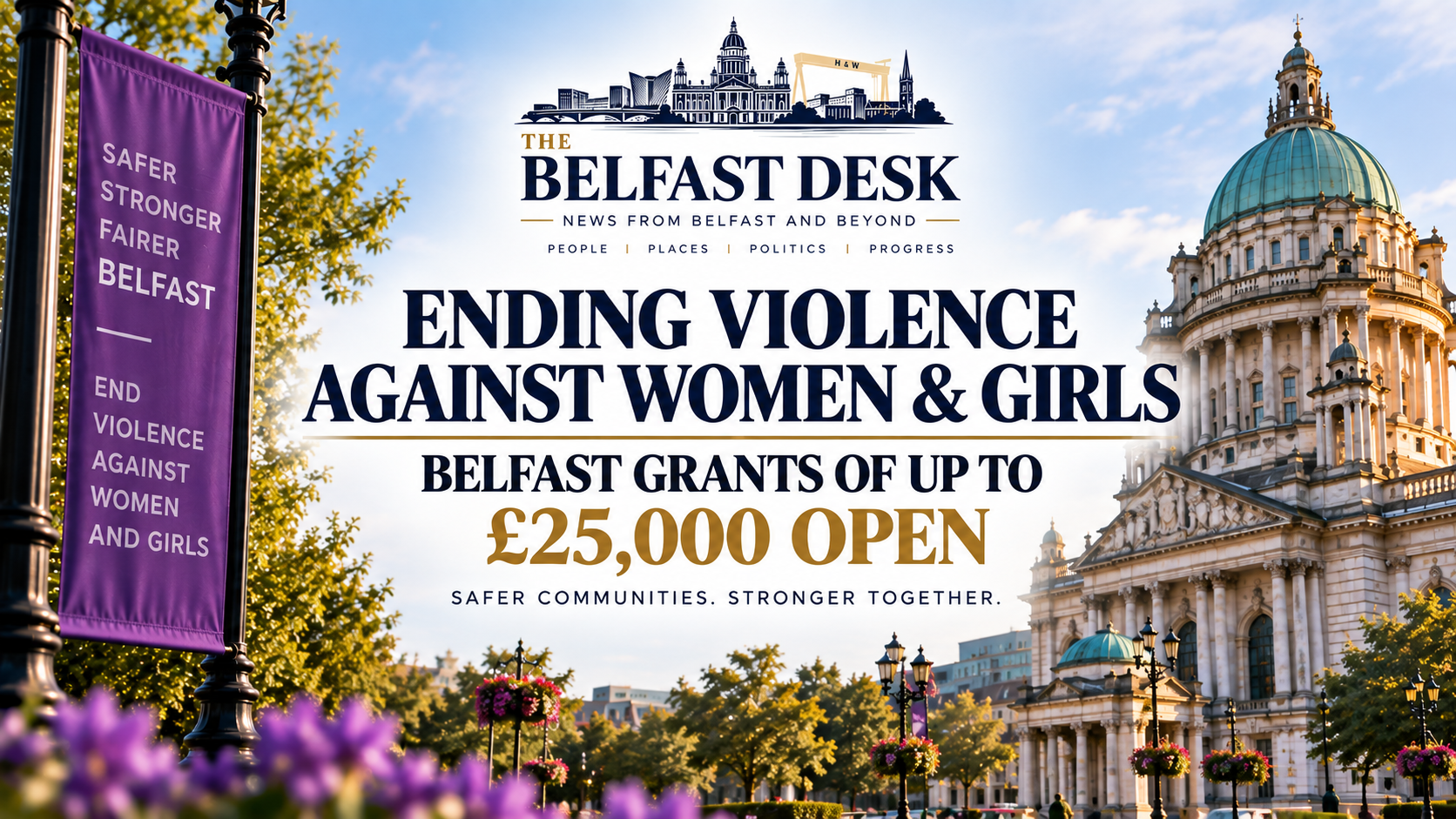 Belfast funding to end violence against women and girls