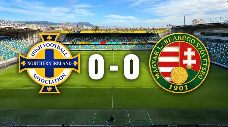 Northern Ireland Hungary Nations League match at Windsor Park Belfast