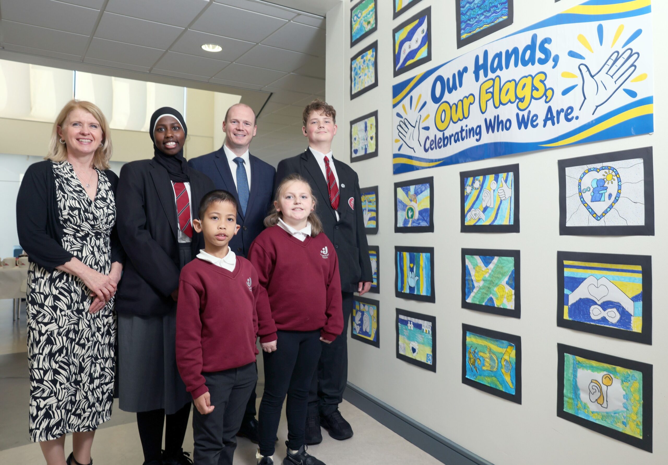 Northern Ireland Sign Language Act marked at Jordanstown School
