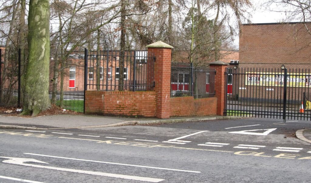 Northern Ireland teachers industrial action – St Michael's Primary School in Belfast