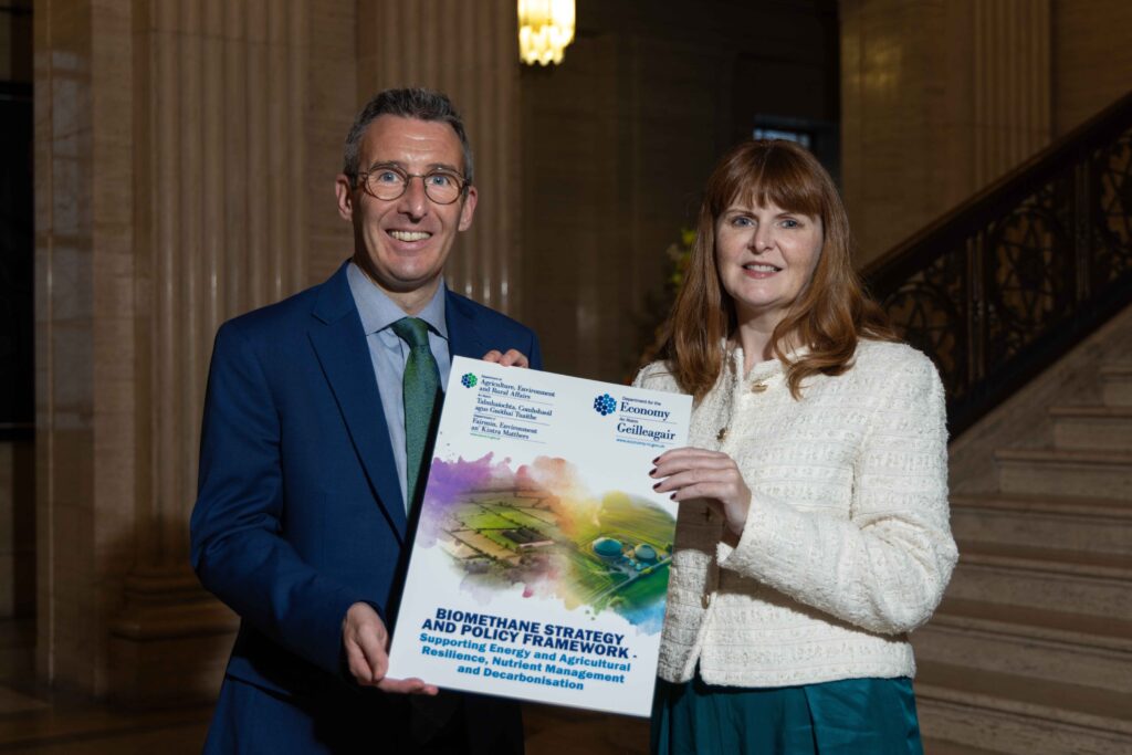 Ministers Caoimhe Archibald and Andrew Muir launch Northern Ireland renewable gas consultation