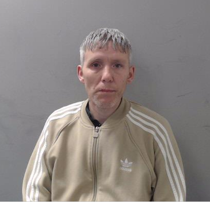 John Patrick McGilloway pictured in a PSNI custody photograph following Derry burglary investigation