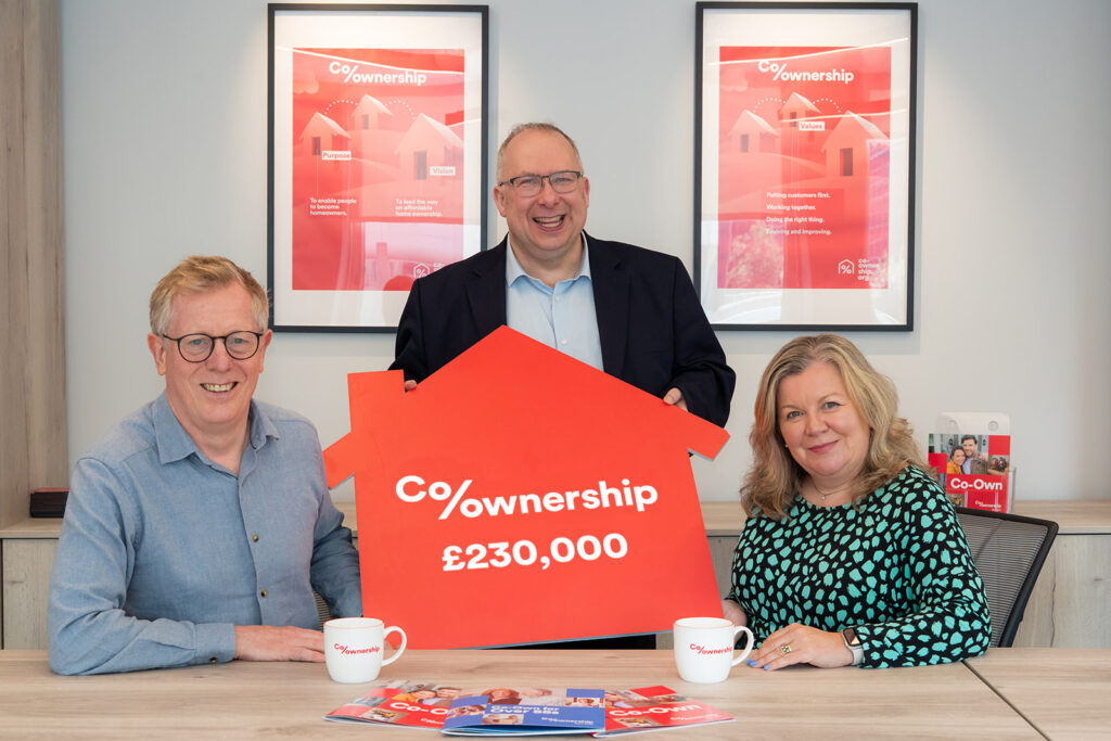 Co-Ownership Executive Leadership Team Mark Graham, Charles O'Neill and Glynis Hobson