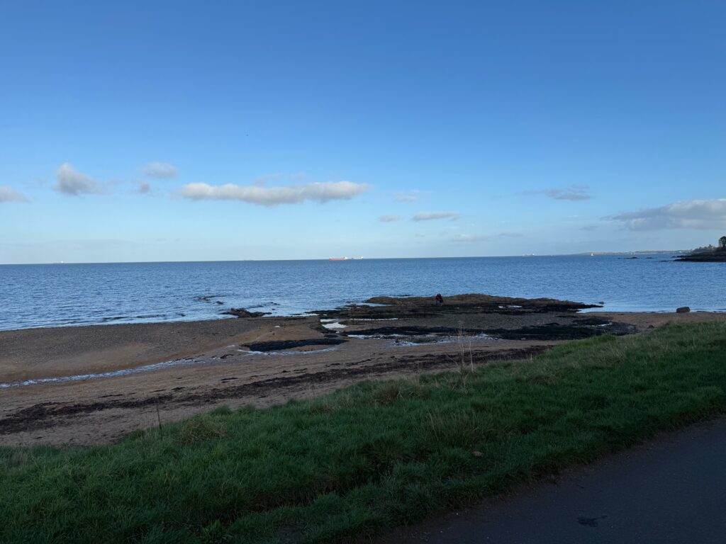Crawfordsburn Beach, one of 25 Northern Ireland bathing waters rated Excellent in 2026
