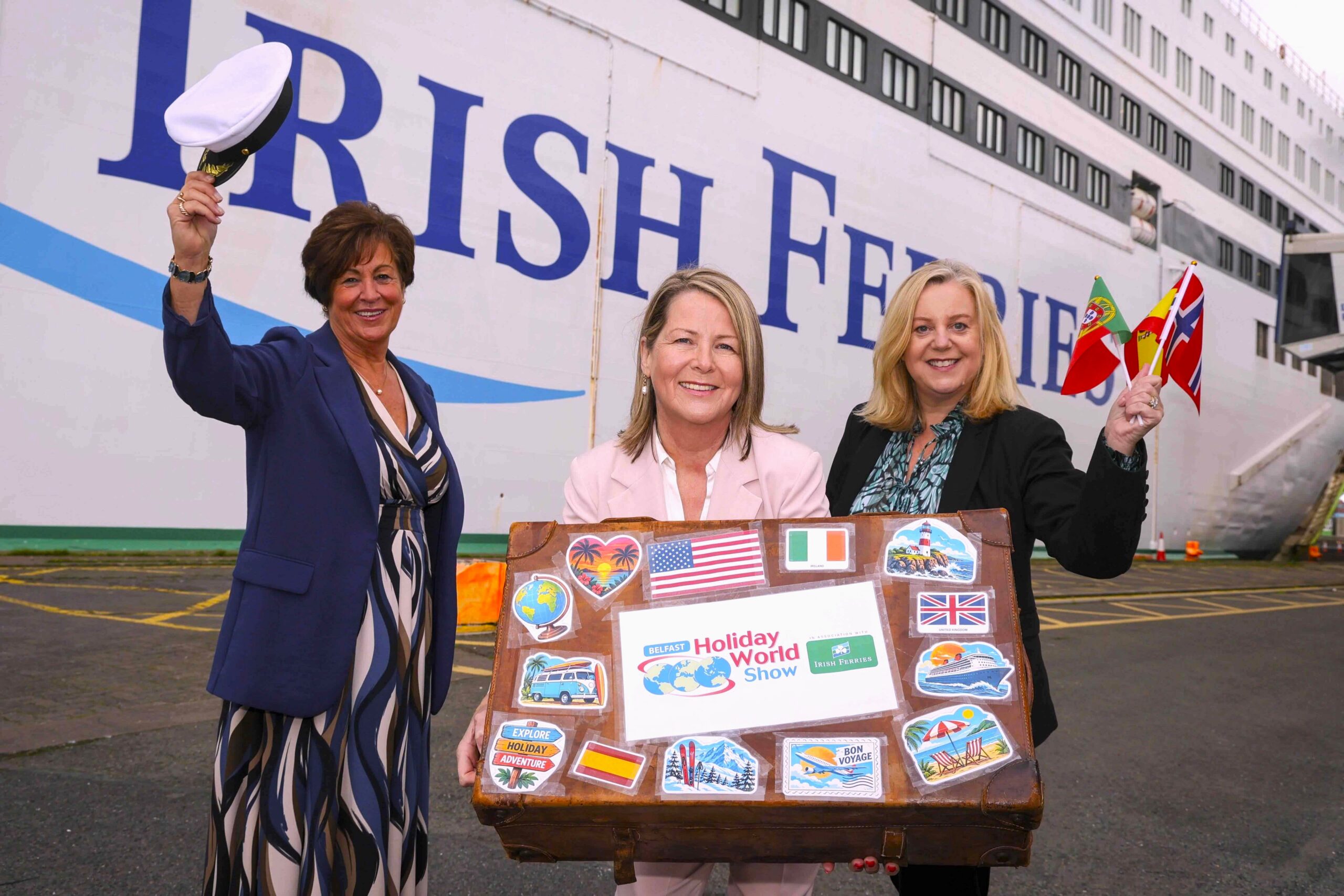 Holiday World Belfast 2027 dates confirmed as Irish Ferries announced as new headline sponsor